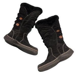 BARETRAPS‎ ESHA Suede Tall Snow Winter Boots Fully Lined Insulated Sz 8 B88